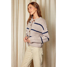 Load image into Gallery viewer, Striped Cardigan