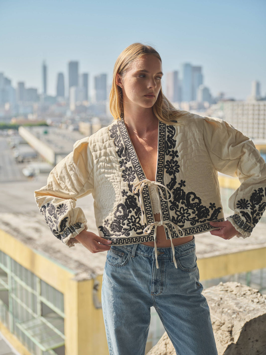 EMBROIDERED JACKET