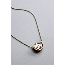 Load image into Gallery viewer, HYL116 Mini dalmatian pendant necklace