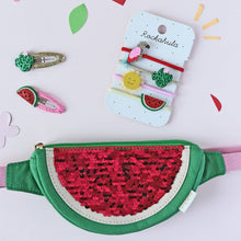 Load image into Gallery viewer, Glitter Cactus and Watermelon Clips