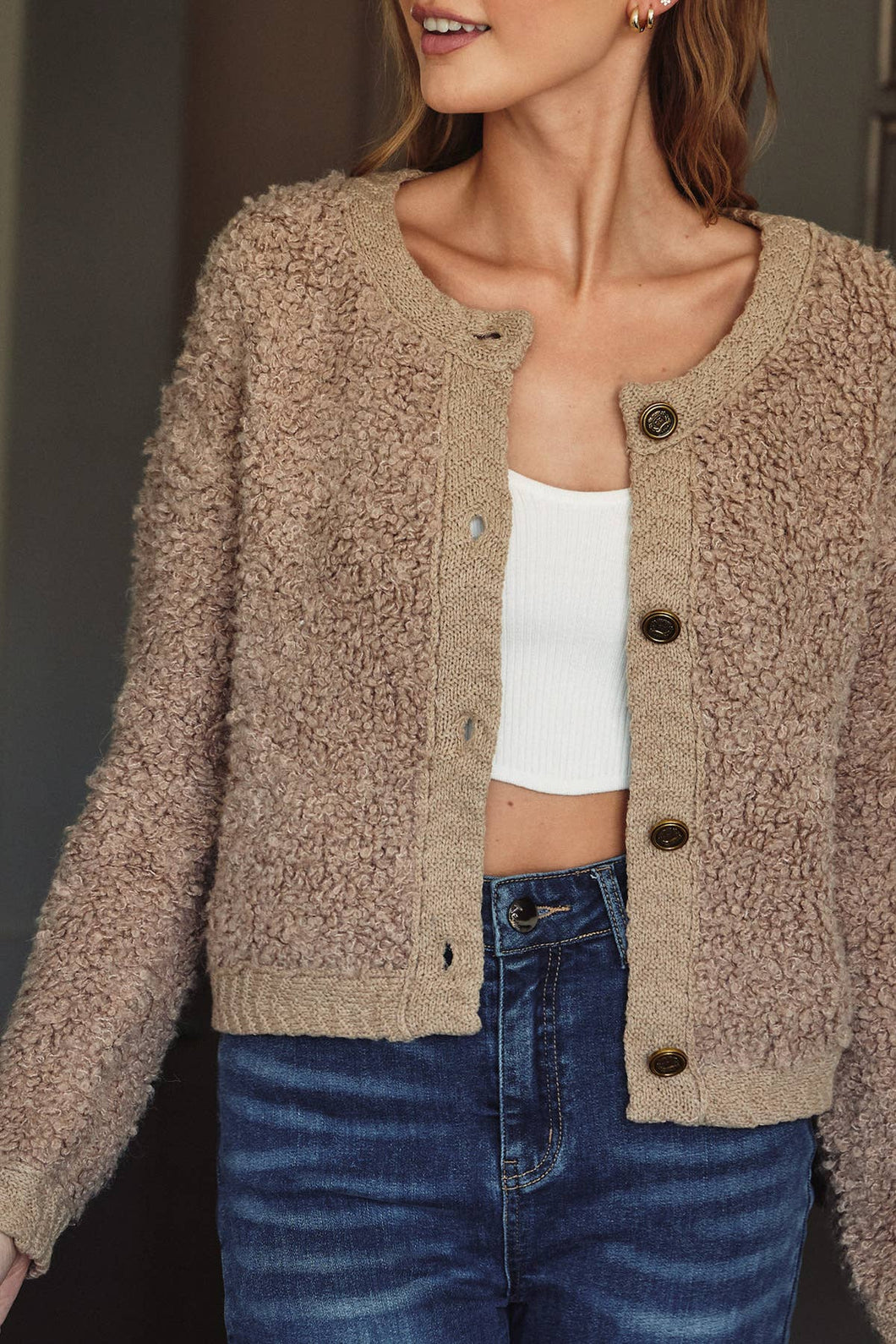 Textural Cardigan