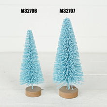 Load image into Gallery viewer, M32707-10inH Macaron theme bottle brush tree-Blue