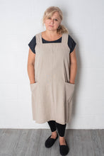 Load image into Gallery viewer, Linen Pinafore ( Japanese Apron)