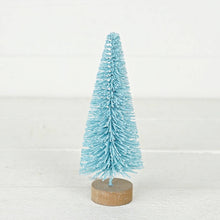 Load image into Gallery viewer, M32707-10inH Macaron theme bottle brush tree-Blue