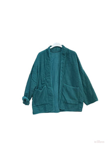 Cotton gauze comforter jacket