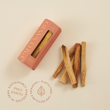 Load image into Gallery viewer, Palo Santo Wood Bundle Box - Plastic Free Stocking Stuffer!