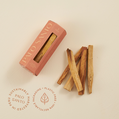 Palo Santo Wood Bundle Box - Plastic Free Stocking Stuffer!