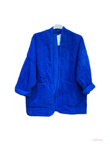 Cotton gauze comforter jacket