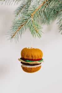 Burger Ornament