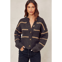 Load image into Gallery viewer, Striped Cardigan