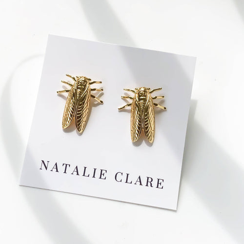 Cicada Earrings