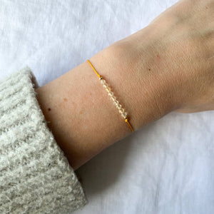 Citrine Silk Bracelet