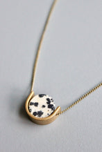 Load image into Gallery viewer, HYL116 Mini dalmatian pendant necklace