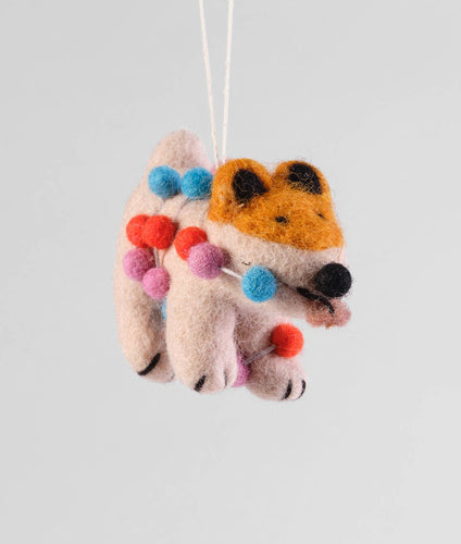 'Willa' Hanging Felt Ornament