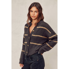 Load image into Gallery viewer, Striped Cardigan