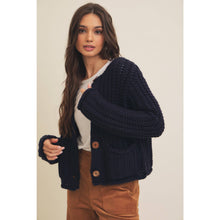 Load image into Gallery viewer, SWEATER CARDIGAN WITH POCKETS