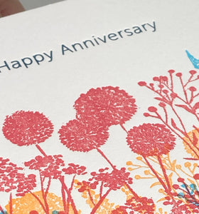 Meadow Anniversary A2 Card