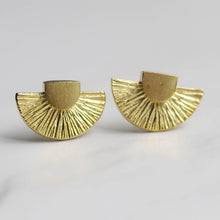 Load image into Gallery viewer, Art Deco Stud Earrings