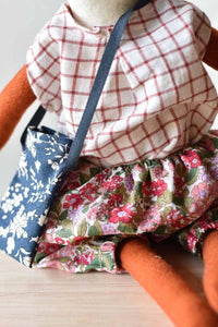 Florette Fox Doll- Gingham Picnic Set 