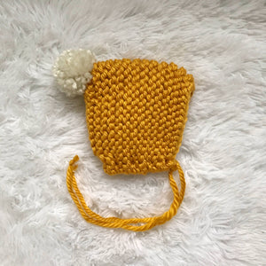 Mustard Temperance Bonnet