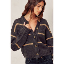 Load image into Gallery viewer, Striped Cardigan