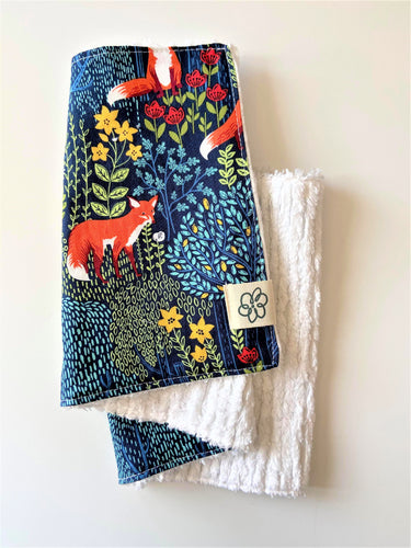 Fox Burp Cloth